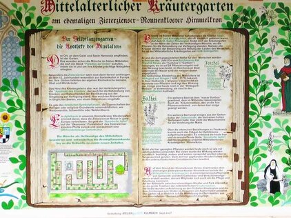 Übersicht Mittelalterlicher Kräutergarten