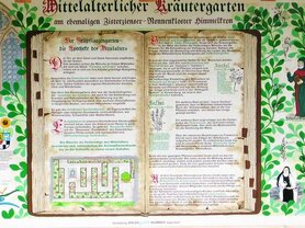 Übersicht Mittelalterlicher Kräutergarten