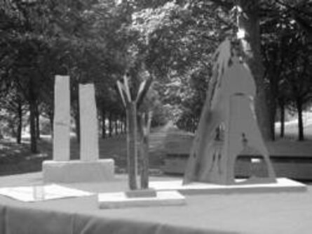 Foto der Kunst in der Baille-Maille-Allee