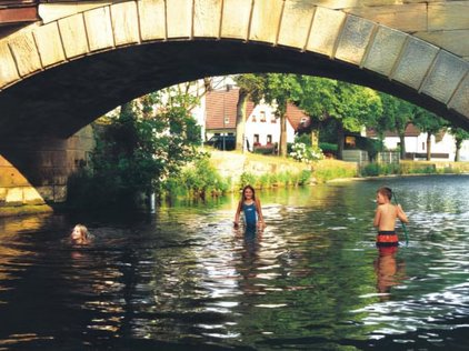 Sandsteinbrücke